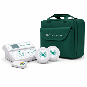 Appareil de thérapie par fréquence de biorésonance portable Deta Elis DeVita Combi 3-en-1, dispositif électromagnétique Rife portatif CE pour usage domestique - Product Image 1