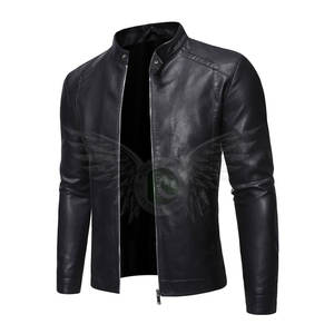 เสื้อแจ็กเก็ตหนังหลากสีสำหรับผู้ชาย,เสื้อแจ็กเก็ตหนังสีแบบสั่งตัดดีไซน์แฟชั่นล่าสุด - Product Image 1