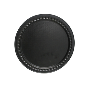 Plaque murale décorative suspendue en fer, nickelée et couleur argent naturel, petite taille, peinture et arts muraux - Product Image 3