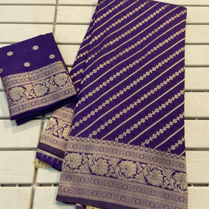 Royal Look diseñador indio étnico Saree invierno de alta calidad último tradicional exclusivo elegante fiesta desgaste nupcial tendencia - Product Image 1