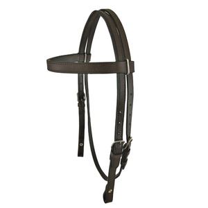 Hecho a mano de calidad premium 100% cuero genuino Western Headstall proveedor mayorista superior fabricante Saman Exports - Product Image 2