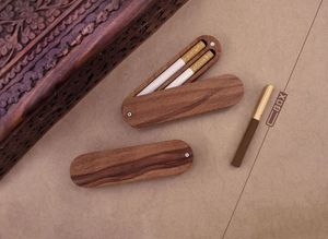 Étui à cigarettes en bois naturel, porte-cigarettes en bois réutilisable, format de poche - Product Image 4