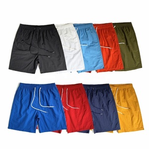 Pantalones Cortos Deportivos Holgados para Hombre, de Verano, de Lona 100% Algodón, de Secado Rápido, Anti-UV, Bordados, Transpirables, de Cintura Media, con Cordón Ajustable - Product Image 6
