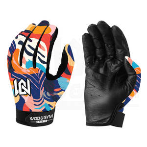 Gants d'entraînement personnalisables à doigts entiers pour les sports unisexes en plein air, l'entraînement croisé décontracté sublimé pour la musculation - Product Image 1