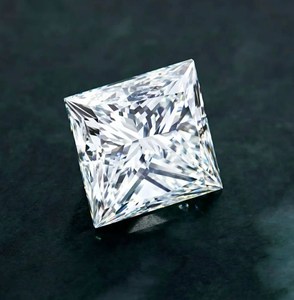 Diamante cultivado en laboratorio de princesa blanca de 3,90mm suelto para anillo, Diamante cultivado en laboratorio suelto para fabricación de joyas, anillo de aniversario de diamantes CVD - Product Image 2