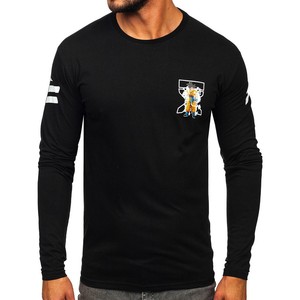 Custom Logo <b>Men's</b> Quick Dry Fitness Training Top Tee GYM Tshirt Long Sleeve Compression <b>Turtle</b> Mock <b>Neck</b> Workout T Shirts - Product Image 5