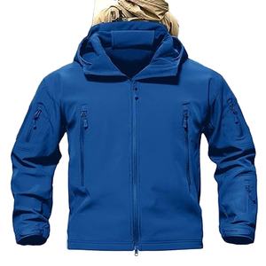 Veste Softshell matelassée pour homme, design tendance, haute qualité, respirante, coupe-vent, écologique, vêtements de rue, longue - Product Image 4