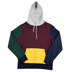 Sweat-shirt à capuche coupe-vent en coton mélangé stretch de couleur unie pour hommes, mode urbaine, respirant, sweat-shirt à capuche - Product Image 4