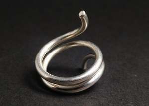 Anillos en espiral al por mayor de fábrica, anillos de diseño clásico de Plata de Ley 925, anillos de joyería de moda, joyería de plata Vintage - Product Image 6