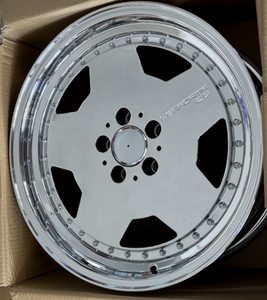 ล้อแม็กซ์สำหรับรถยนต์ Mercedes Benz W126 W210 W203 <span class=keywords><strong>W124</strong></span> R129 ขอบ 17 18 19 นิ้ว 5 รู 112  ลดราคาพิเศษ - Product Image 3