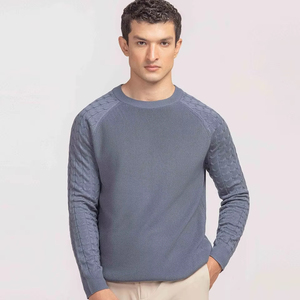 Sudadera Personalizada para Hombre, Invierno 2025, Manga Larga, Cierre de Cremallera de un Cuarto, Felpa, Estampado, Acabado Lavado a la Piedra, Tejido de Poliéster/Algodón - Product Image 1