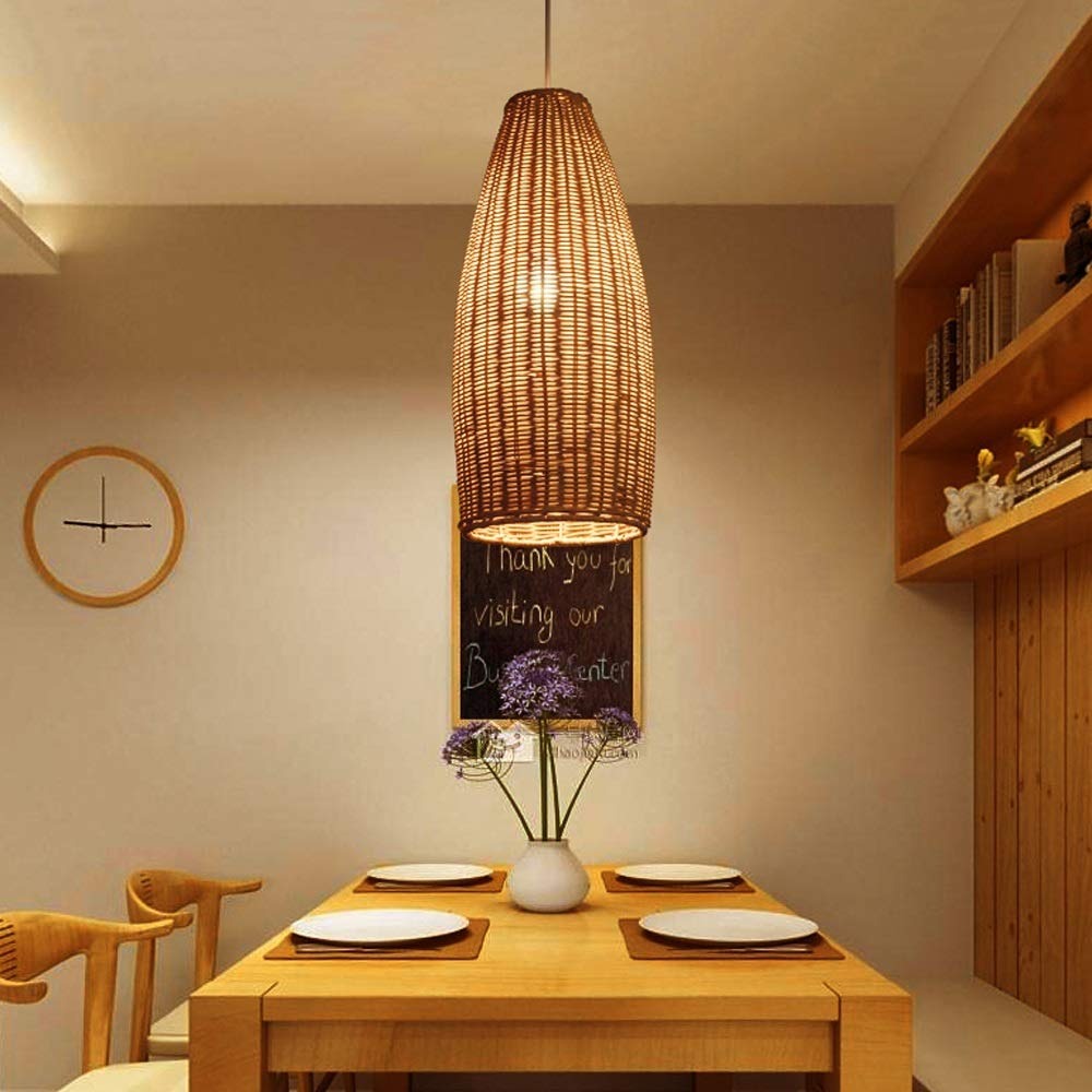 Minimalistisches Design Natrliche Rattan-Pendelleuchte Wicker-Rattan-Lampenschirm  Bambus-Kronleuchter ko-Handgefertigte Beleuchtung fr Wohnungsdekoration  Geschenk| Alibaba.com