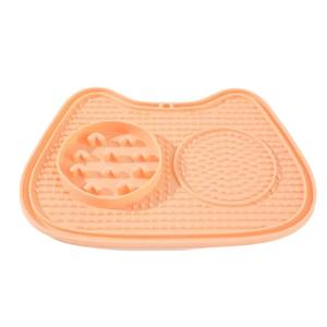 Portable <b>Silicone</b> Dog Licking Pad & Outdoor Slow Feeding Bowl Accessories Reduces Eating Speed for Small Animals - Product Image 5