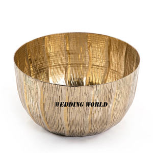 Cuenco de Chocolate de diseñador con acabado dorado de Metal, cuenco dulce hecho a mano de alta calidad, cuenco de Chocolate decorativo superventas - Product Image 1