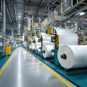 Film multicouche biodégradable de qualité alimentaire en résine PLA PBAT pour la laminage et la co-extrusion, compostable - Product Image 6