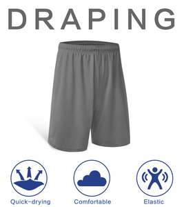Pantalones Cortos Deportivos de Gimnasio Personalizados al por Mayor, Estilo Informal, 100% Algodón, con Bolsillos, Cintura Media, Cordón Ajustable, Puños, Secado Rápido - Product Image 4