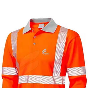 เสื้อยูนิฟอร์มสำหรับผู้ชาย, เสื้อเซฟตี้แขนยาวสะท้อนแสง - Product Image 3