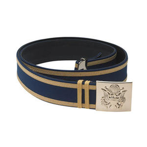Ceremonial Cadet Metal <b>Webbing</b> Belt for Men-Outdoor Activities Use High Quality Custom Color Customized Material - Product Image 4