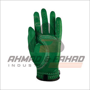 Envío rápido Cabretta Guantes de golf de cuero Hombres Mano izquierda derecha Suave Transpirable Deportes de secado rápido - Product Image 6