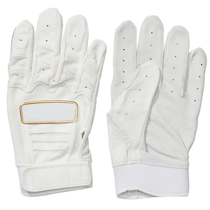 100% Original Cowhide Leather Professional Lightweight Baseball Batting Gloves Breathable Adjustable Wrist Strap - Product Image 4