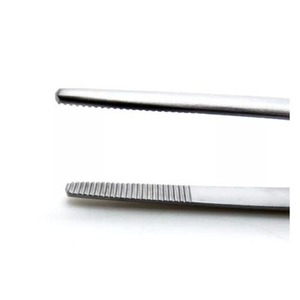 Pince à épiler droite pour pansement de pouce de chirurgie dentaire Instruments manuels en acier inoxydable de 12.5cm avec approbation - Product Image 4