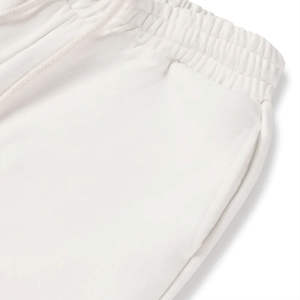 Pantalons larges en toile à taille élastiquée et à cordon de serrage pour femmes, de haute qualité, avec poche latérale, pantalon de jogging personnalisé - Product Image 4