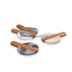 Fabricante de posavasos decorativos de mesa de madera y mármol, diseño de tendencia, posavasos de té y cocina clásicos hechos a mano - Product Image 1