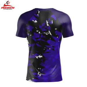 Ventes en gros de maillots de compression pour l'entraînement au judo, au jiu-jitsu, au grappling, aux arts martiaux mixtes, rashguard personnalisé, rashguard BJJ - Product Image 2