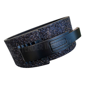 Customized Glitter Color 13mm Thickness Lever Buckle <b>Belt</b> Wholesale Price Glitter Lever <b>Belt</b> - Product Image 1