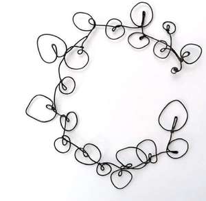 Adorno Navideño de Hierro Forjado Hecho a Mano Personalizado de Alta Calidad con Acabado Negro para Decoración Navideña Colgante para Árbol de Navidad - Product Image 6