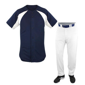 Conjunto completo de uniformes de béisbol para todos los equipos de torneos universitarios y número impreso en uniformes de béisbol personalizados - Product Image 6