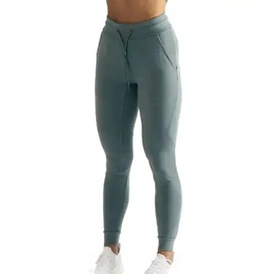 Joggers de printemps pour femmes Pantalons de mode en nylon et coton pour femmes Pantalons de jogging respirants avec impression de logo personnalisé pour femmes - Product Image 1