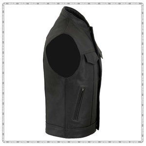 Chaleco de cuero unisex para motocicletas de alta calidad, duradero, elegante, diseño protector, motocicletas de alta calidad, duradero y elegante - Product Image 3