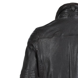 แจ็กเก็ตหนังแฟชั่นสำหรับผู้ชายเสื้อแจ็กเก็ตหนังแฟชั่นดีไซน์ตามสั่งใหม่ทันสมัย - Product Image 6