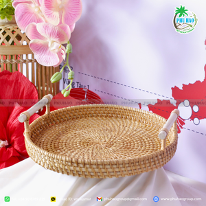 PRODUIT TOP Écologique et chic: Pourquoi chaque maison a besoin d'un plateau en rotin tissé à la main Exportation du Vietnam - Product Image 6