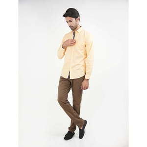 AWAB Pantalón Chino de Sarga 100% Algodón, Corte Recto Casual Ajustado con Logotipo Personalizable, Ligero, Lavado a Color, Talla XL - Product Image 2