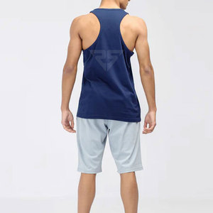 Débardeur de gymnastique confortable et respirant de grande taille pour hommes Service OEM Nouveau design Débardeur d'haltérophilie pour hommes - Product Image 3