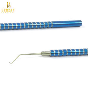 Instrumento de Cirugía de Cataratas Nagahara Phaco, Punta Redonda Lisa, Mango de Titanio con Acabado Mate, Fabricado en Acero BERZAN SURGICAL - Product Image 3