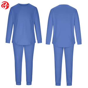 Survêtement pour hommes à manches longues 2 pièces pull à col rond survêtement pantalon de survêtement costume tenue décontracté confortable Jogging costume ensemble - Product Image 6