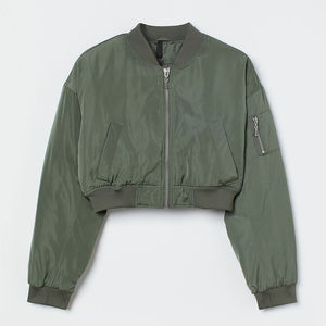 Chaqueta Bomber de Invierno para Mujer, al por Mayor, de Alta Calidad, con Cuello Alto, Impermeable, Ecológica, de Algodón, con Color y Logotipo Personalizados - Product Image 4