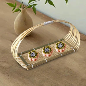 Bandeja de Servir de Bambú Sostenible, Producto Natural para el Hogar - Product Image 5