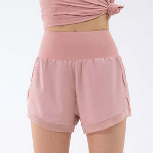 Shorts Deportivos de Cintura Alta para Mujer, Transpirables, de Secado Rápido, Ecológicos, para Yoga, Running, Casuales, para Toda Temporada - Product Image 6