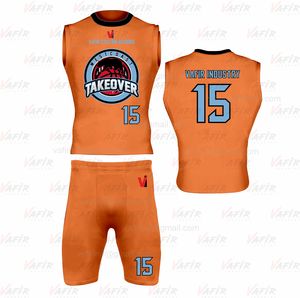 Custom design Package Deal Flag 7 <b>on</b> 7 Sublimated Compression <b>Set</b> Jerseys 7v7 Football Uniform - Product Image 2