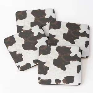 Sous-verres de service de thé imprimés en bois de style classique ensemble de 4 pièces sous-verres de vente chaude pour la maison et la cuisine sous-verres en ardoise - Product Image 2