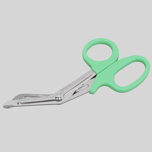 Nuevas tijeras de vendaje médico de primeros auxilios, tijeras de primeros auxilios médicas pesadas romas y afiladas curvas al por mayor - Product Image 6