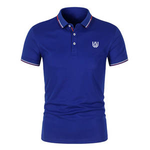 Polo de último diseño, Polo informal, polo de color personalizado para hombre con logotipo personalizado - Product Image 1