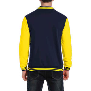 Veste d'université à manches longues pour hommes du fabricant professionnel jeunesse nouveau tissu d'hiver adulte Baseball Letterman veste à capuche vente - Product Image 2