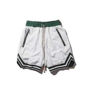 Prince Industry Jogging Shorts Hombres Baloncesto al aire libre Bolsillos con cremallera Pantalones cortos Verano Malla Pantalones cortos Transpirable Sudor Wicking Jogging - Product Image 4