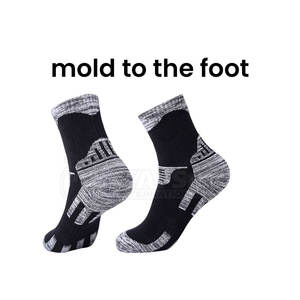 Chaussettes de tennis pour hommes en coton de haute qualité, vente en gros directe d'usine, chaussettes de course antidérapantes personnalisées - Product Image 4