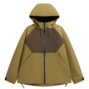 Chaqueta Impermeable con Capucha para Hombre, Tallas 2XL y 3XL, Chaqueta Cortavientos de Forro Polar para Senderismo y Camping, Abrigo de Invierno Cortavientos con Cierre de Cremallera - Product Image 4